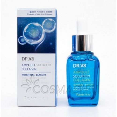 FarmStay Dr-V8 Ampoule Solution Collagen: отзывы, состав, способ применения